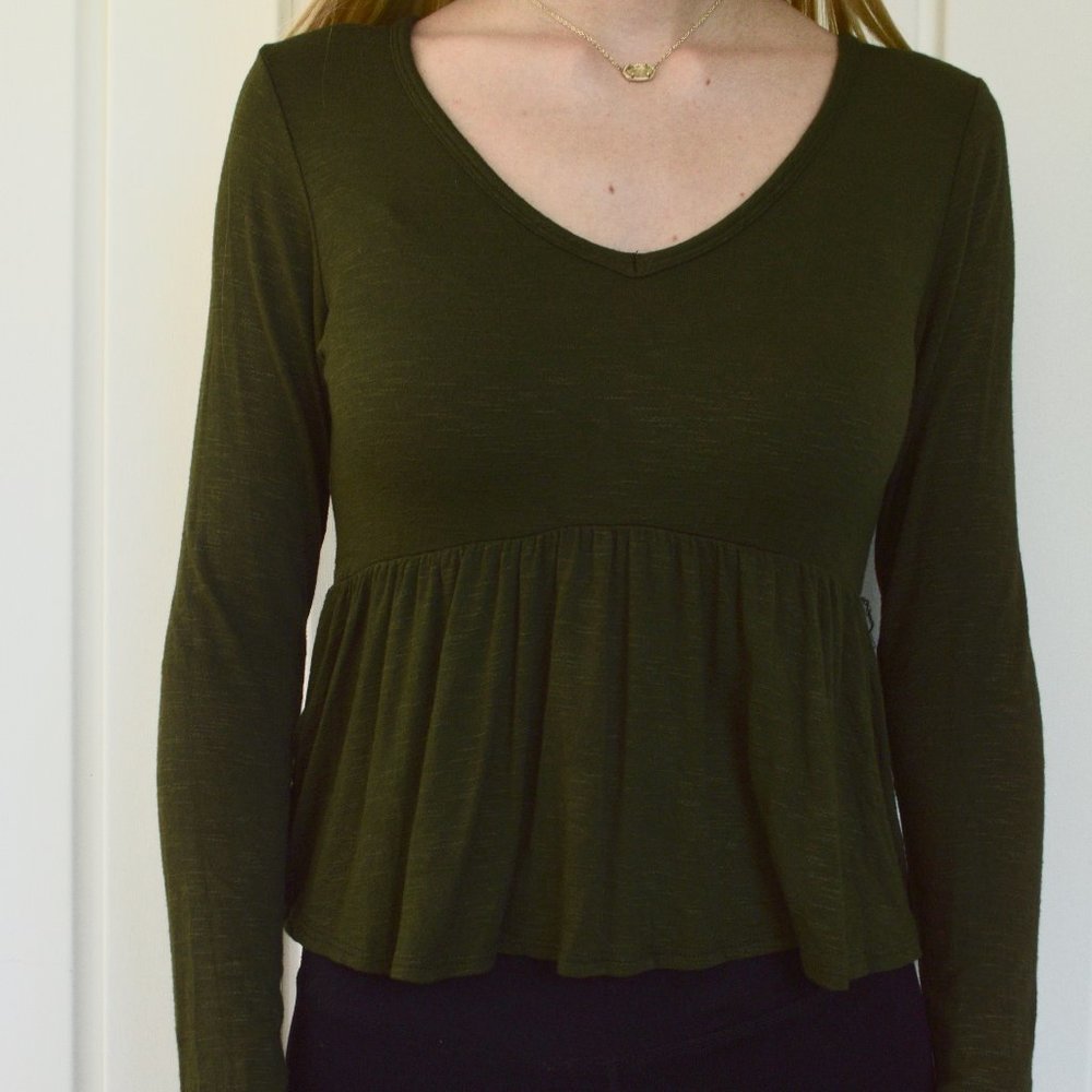 Army Green Long Sleeve
